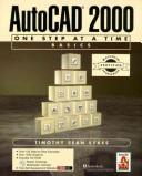 Cover for Autocad 2000: 1 Step at a Time
