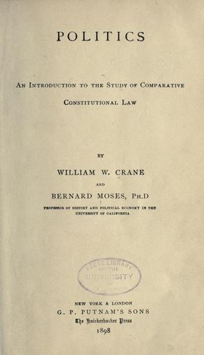 Cover for Politics