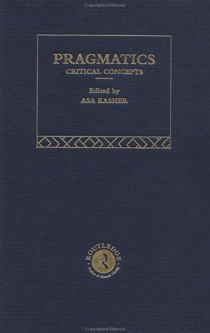 Cover for Pragmatics