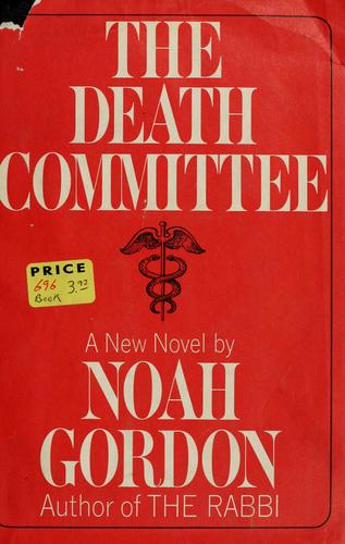 Cover for The death committee