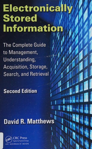 Cover for Electronically Stored Information