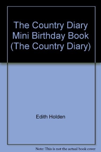 Cover for Holden Edith : Country Diary Mini Books:Birthdays