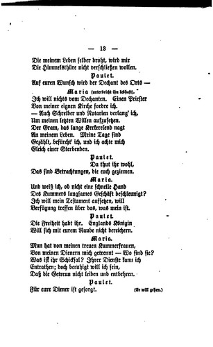 Cover for Maria Stuart: Ein trauerspiel von Schiller