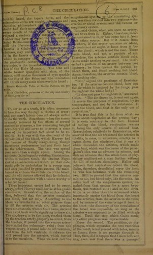 Cover for The circulation