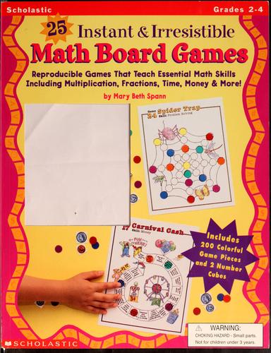 Cover for 25 instant & irresistible math board games