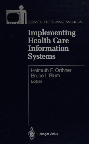 Cover for Implementing health care information systems