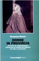 Cover for Donne in provincia