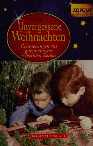 Cover for Unvergessene Weihnachten