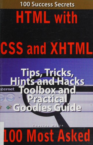 Cover for HTML with CSS and XHTML
