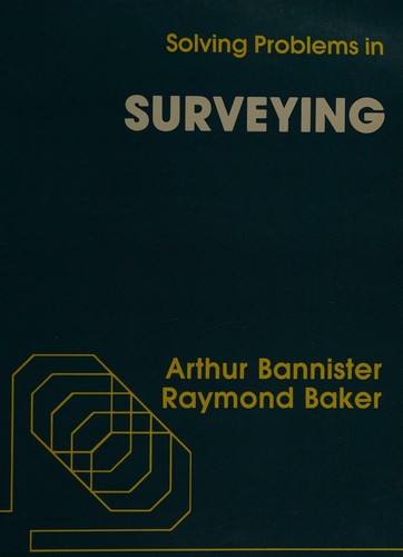 Cover for Solving problems in surveying