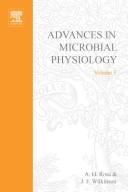 Cover for Advances in Microbial Physiology