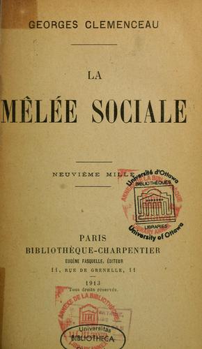 Cover for La mêlée sociale