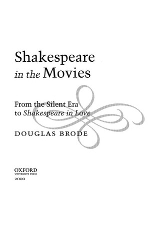Cover for Shakespeare in the movies