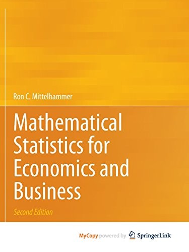 Cover for Mathematical Statistics for Economics and Business