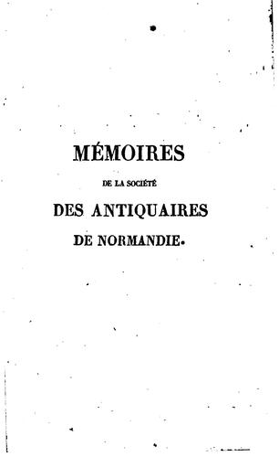 Cover for Mémoires