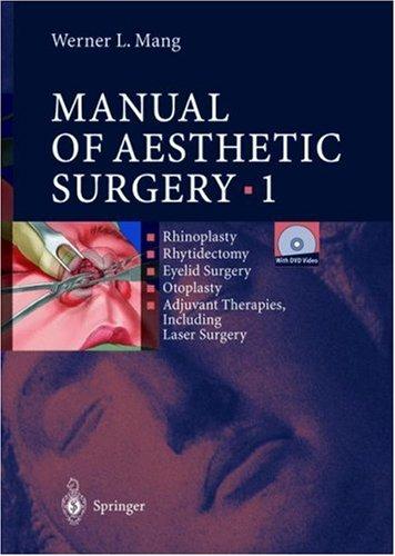 Cover for Manual of Aesthetic Surgery 1 (With DVD Video)