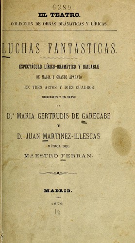 Cover for Luchas fantásticas