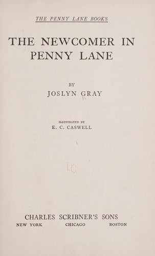 Cover for The newcomer in Penny lane