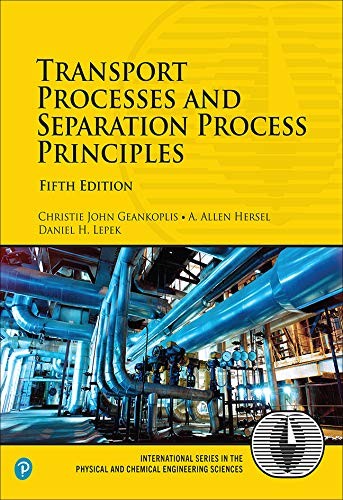 Cover for Transport Processes and Separation Process Principles