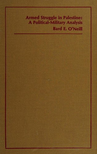 Cover for Armed struggle in Palestine