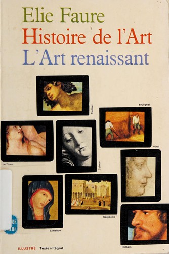 Cover for Histoire de l'art