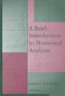 Cover for A brief introduction to numerical analysis
