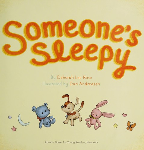 Cover for Someone's sleepy