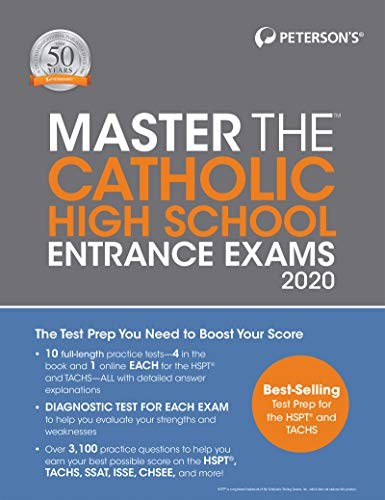 Cover for Master the Catholic High School Entrance Exams 2020