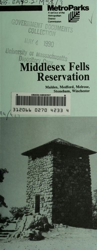 Cover for Middlesex Fells Reservation