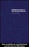 Cover for Communication in the Design Process