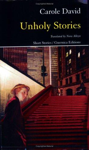 Cover for Unholy stories