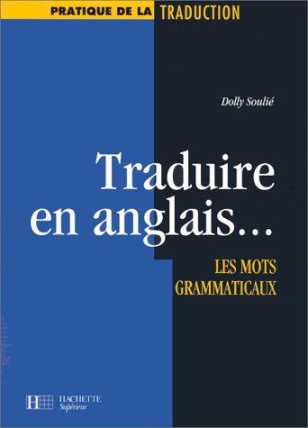 Cover for Traduire en anglais