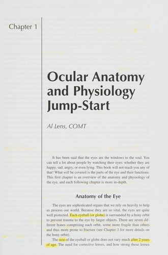Cover for Ocular Anatomy and Physiology