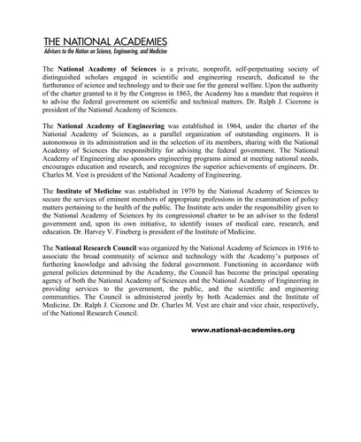 Cover for A framework for assessing the health hazard posed by bioaerosols
