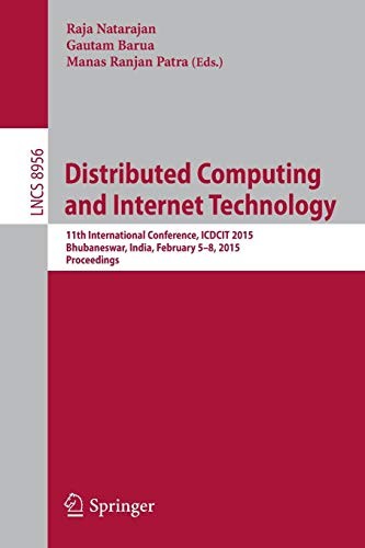Cover for Distributed Computing and Internet Technology