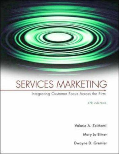Cover for Services Marketing