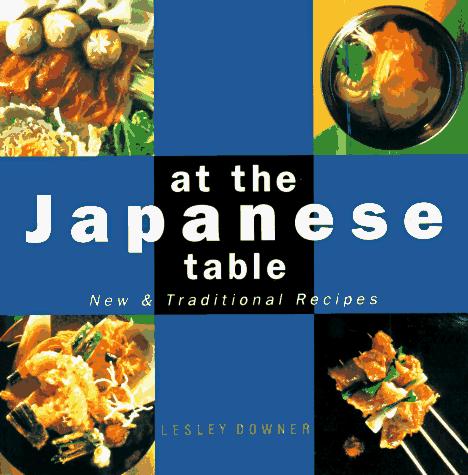 Cover for At the Japanese table