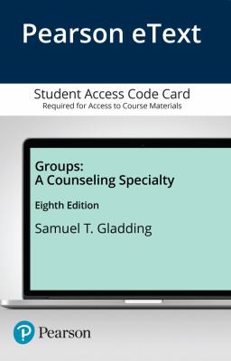 Cover for MyLab Counseling with Pearson EText -- Access Card -- for Groups