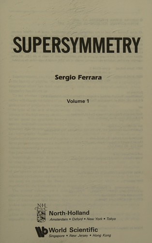 Cover for Supersymmetry