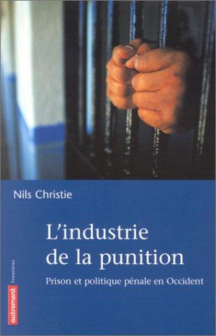 Cover for L'industrie de la punition 