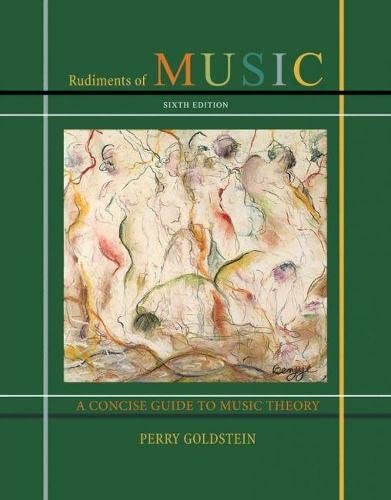 Cover for Rudiments of Music