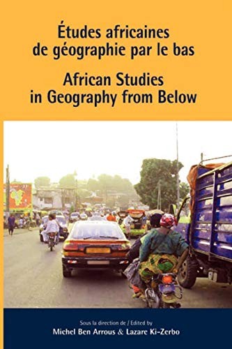 Cover for African Studies in Geography from Below (English and French Edition)