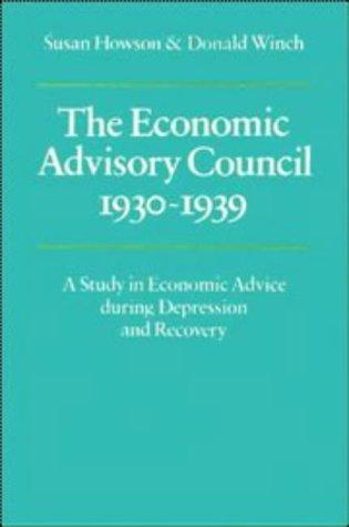 Cover for The Economic Advisory Council, 1930-1939