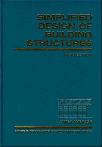 Cover for Simplified design of building structures