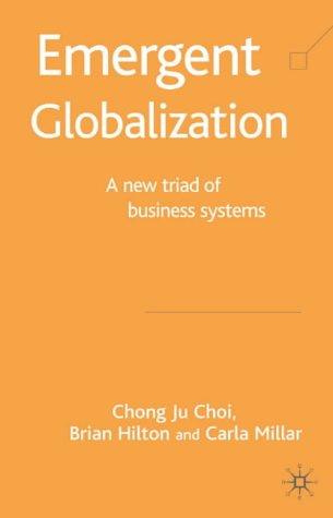 Cover for Emergent Globalisation