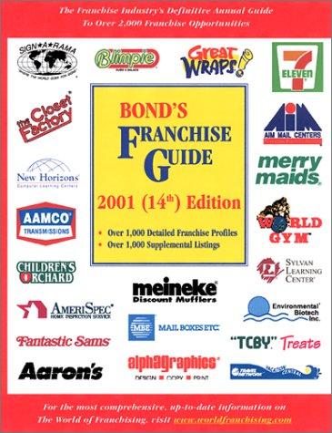 Cover for Bond's Franchise Guide 2001 Edition (Bond's Franchise Guide, 2001)