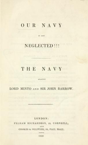 Cover for Our navy is not neglected!!!