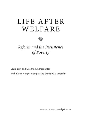 Cover for Life after welfare