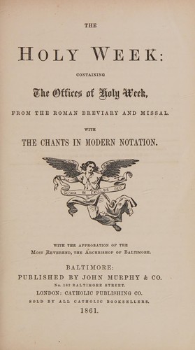 Cover for The Holy Week