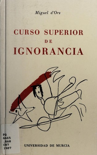 Cover for Curso superior de ignorancia